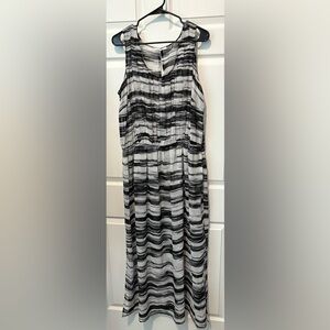 Calvin Klein Monochrome Striped Top